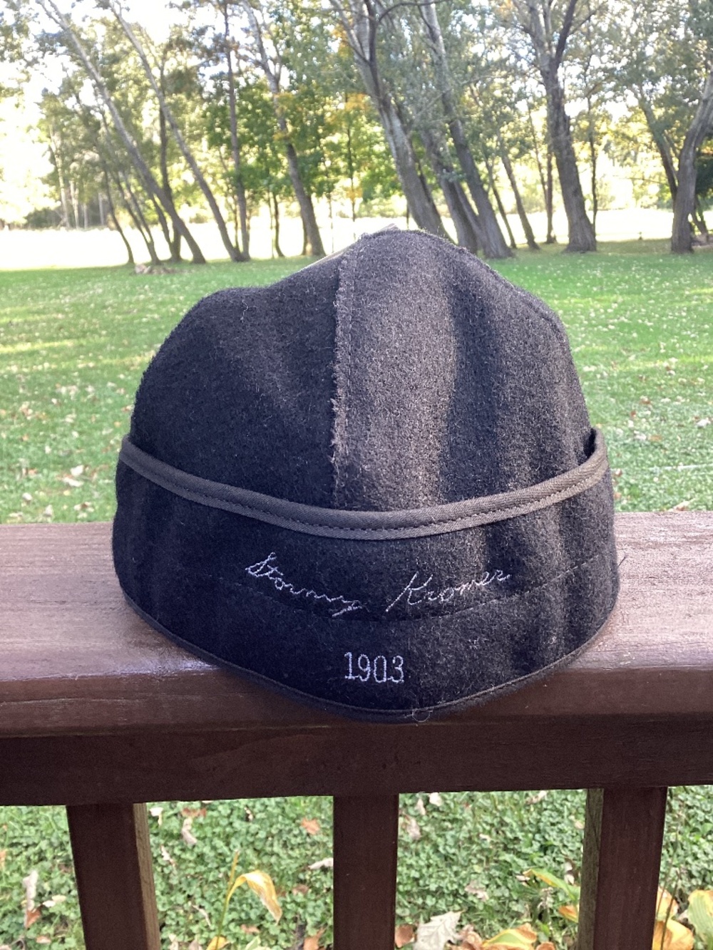 Stormy Kromer Wool Blend Brimless Hat Cap Skull NEW NWT 6 5/8 Black Brand new, w